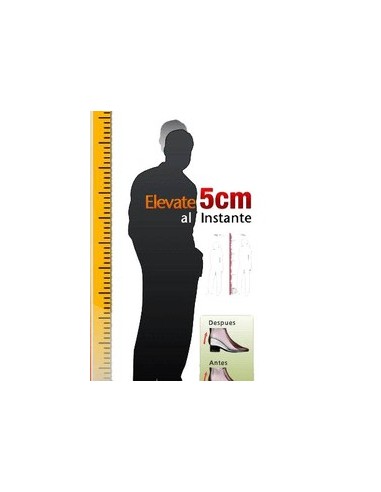 PALMILHAS SILICONE  AUMENTAM 5 CM A SUA ALTURA | Virtualvantagem | VRT.006.00003
