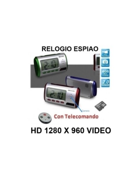 RELOGIO SECRETARIA ESPIAO HD 4 GB CAMERA OCULTA | Virtualvantagem |