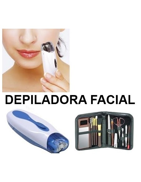 DEPILADORA FACIAL COM ESTOJO MAQUIAGEM OFERTA | Virtualvantagem |