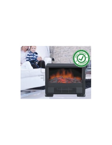 LAREIRA ELECTRICA RECTANGULAR 46.5 X 19.5 X 39 CM | Virtualvantagem |