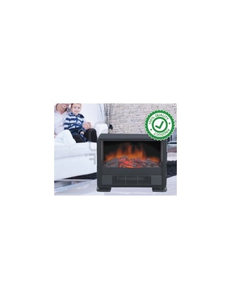 LAREIRA ELECTRICA RECTANGULAR 46.5 X 19.5 X 39 CM | Virtualvantagem |