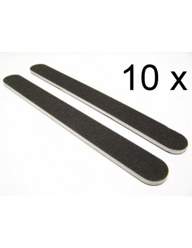 10 LIMAS PRETAS 100/180  PARA UNHAS | Virtualvantagem | VRT.003.00048