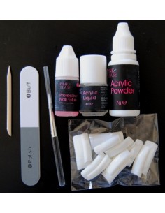 MINI KIT UNHAS DE ACRILICO | Virtualvantagem |