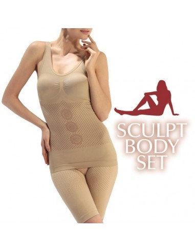 SCULPT BODY CONJUNTO DE 3 PEÇAS ADELGAÇANTES | Virtualvantagem | VRT.006.00021