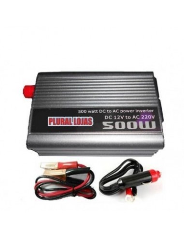 INVERSOR 12V PARA 220V | 500W | Virtualvantagem | VRT.008.00009