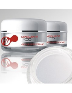 12 GR PÓ ACRILICO CONSTRUÇÃO TRANSPARENTE  | Virtualvantagem |