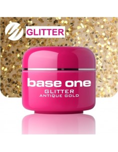 GEL UV DE CÔR GLITTERS ANTIQUE GOLD | Virtualvantagem |