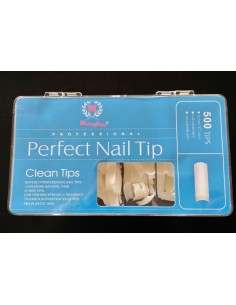 500 TIPS COR NATURAL 10 TAMANHOS EM CAIXA | TIPS /UNHAS | Plural Lojas 2