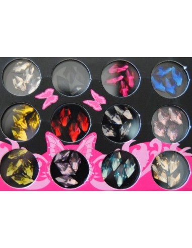 CAIXA 48 CRISTAIS  3 D LUSANGULOS  12 CORES | Virtualvantagem |