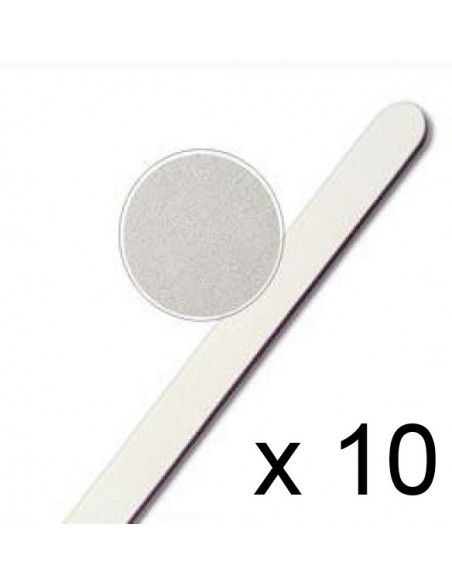 10 LIMAS BRANCA 100/180  PARA UNHAS | Virtualvantagem | VRT.003.00048
