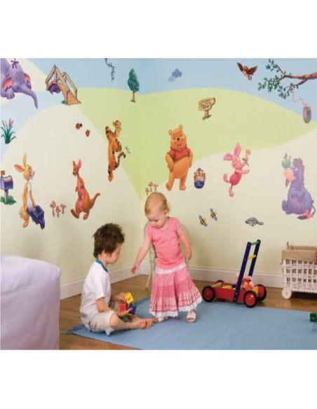 DISNEY WINNIE POOH DECORAÇÃO QUARTO | Virtualvantagem |