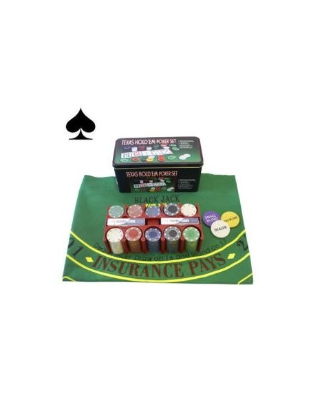 200 FICHAS DE POKER + PANO MESA | Virtualvantagem |