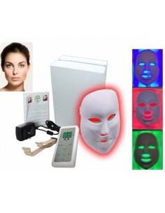 MASCARA DE FOTOTERAPIA DE LEDS 7 CORES | Virtualvantagem | VRT.002.00114