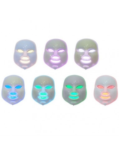MASCARA DE FOTOTERAPIA DE LEDS 7 CORES | Virtualvantagem | VRT.002.00114