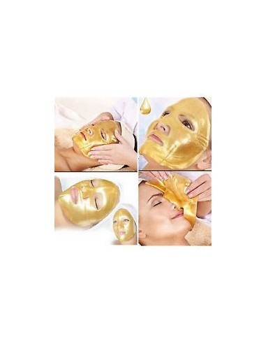 4 X MASCARA FACIAL  COLAGENO E OURO 24KTS | Virtualvantagem | VRT.005.00018