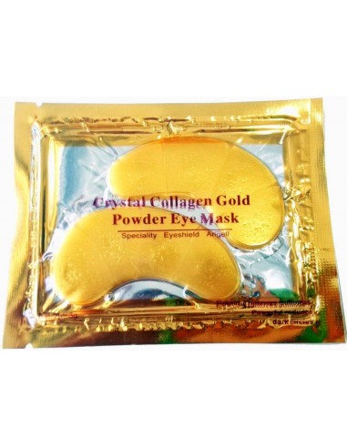 10 x MASCARA DE COLAGENO E OURO  OLHOS | Virtualvantagem | VRT.005.00020