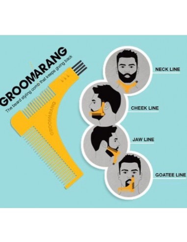 GROOMARANG PENTE PARA BARBA PERFEITA | Virtualvantagem | VRT.002.00066