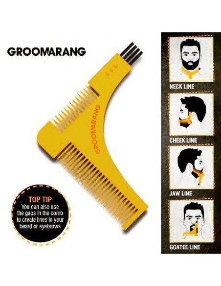 GROOMARANG PENTE PARA BARBA PERFEITA | Virtualvantagem | VRT.002.00066