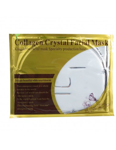 4 X MASCARA FACIAL ÁCIDO HIALURÓNICO E COLAGENO | Virtualvantagem | VRT.005.00017