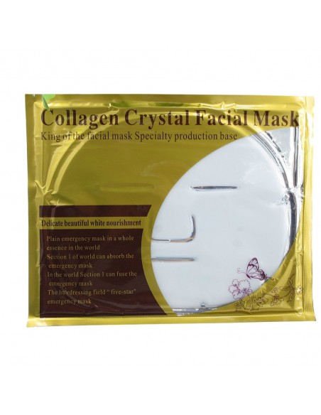 4 X MASCARA FACIAL ÁCIDO HIALURÓNICO E COLAGENO | Virtualvantagem | VRT.005.00017