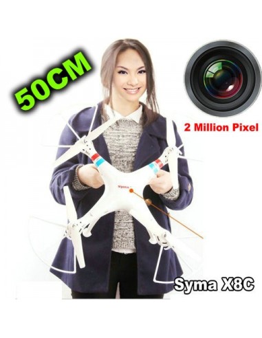 DRONE SYMA X8C 2.4G - 4 CANAIS COM GYRO + CAMERA | Virtualvantagem |