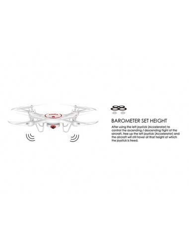 DRONE SYMA X5UC 2.4G - 4 CANAIS COM GYRO + CAMERA HD | Virtualvantagem |