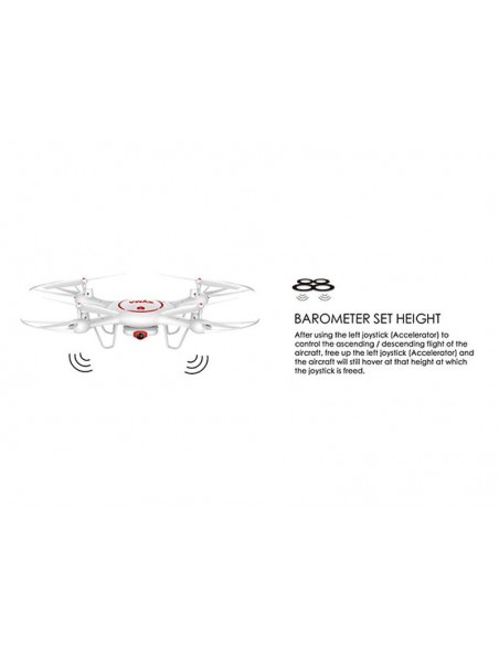 DRONE SYMA X5UC 2.4G - 4 CANAIS COM GYRO + CAMERA HD | Virtualvantagem |