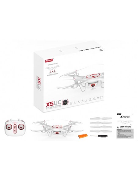 DRONE SYMA X5UC 2.4G - 4 CANAIS COM GYRO + CAMERA HD | Virtualvantagem |