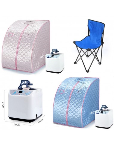 SAUNA PORTATIL DELUXE 1000 WATTS | Virtualvantagem | VRT.002.00006