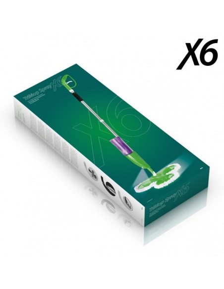 Esfregona Mopa Tripla com Pulverizador | Virtualvantagem | VRT.007.00066
