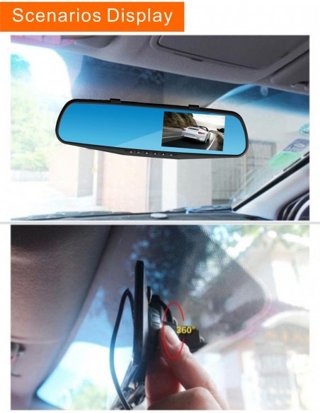 Câmera Full HD 1080p DVR para Carro LCD 2.8" | Virtualvantagem | VRT.008.00007