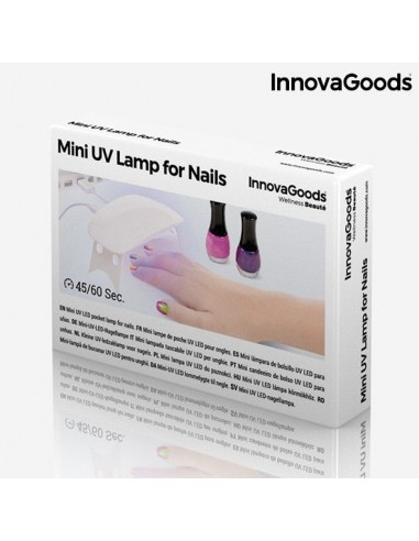 MINI LAMPADA DE LED UV PARA UNHAS | Virtualvantagem | VRT.003.00096