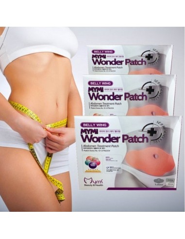 ADESIVOS PARA PERDER BARRIGA  5 PATCHS | Virtualvantagem | VRT.002.00081