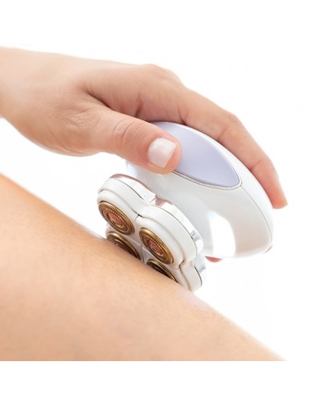 DEPILADORA 4 CABEÇAS CORPORAL TIPO FLAWLESS LEGS | Virtualvantagem | VRT.002.00056