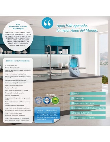 JARRO HIDROGENADOR AGUA HIDROGENADA | Virtualvantagem | VRT.007.00036