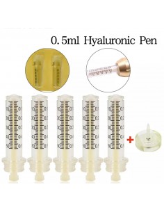 5 SERINGAS + 1 TRANSFERIDOR 0.5ML | Virtualvantagem | VRT.002.00037