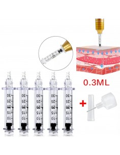 10 SERINGAS + 1 TRANSFERIDOR 0.3ML | Virtualvantagem | VRT.002.00038