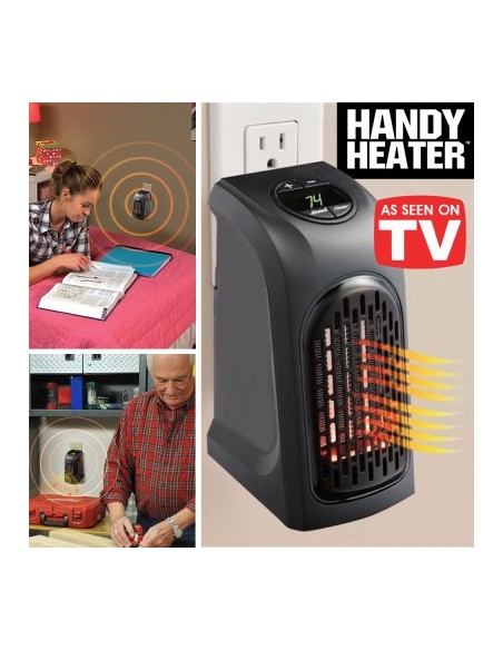 HANDY HEATER MINI AQUECEDOR SEM CABOS | Virtualvantagem | VRT.007.00025