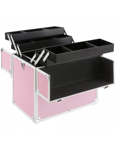 KIT  UNHAS DE GEL LILAS + MALA ROSA | Virtualvantagem |