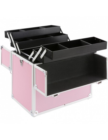 KIT  UNHAS DE GEL LILAS + MALA ROSA | Virtualvantagem |