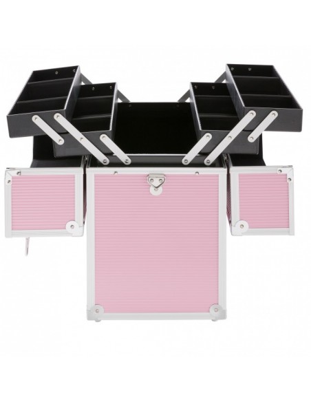 KIT  UNHAS DE GEL LILAS + MALA ROSA | Virtualvantagem |