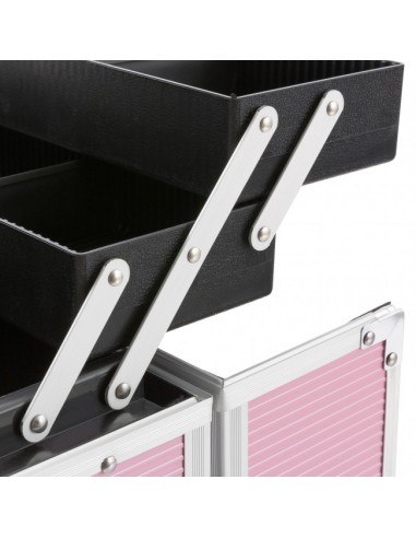 KIT  UNHAS DE GEL LILAS + MALA ROSA | Virtualvantagem |