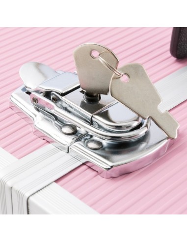 KIT  UNHAS DE GEL LILAS + MALA ROSA | Virtualvantagem |