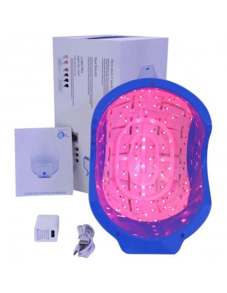 CAPACETE DE LED PARA QUEDA CABELO LH80 PRO | Virtualvantagem | VRT.001.00042