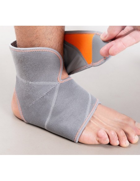 SUPORTE DE TORNOZELO EM GEL QUENTE E FRIO | Virtualvantagem | VRT.002.00087