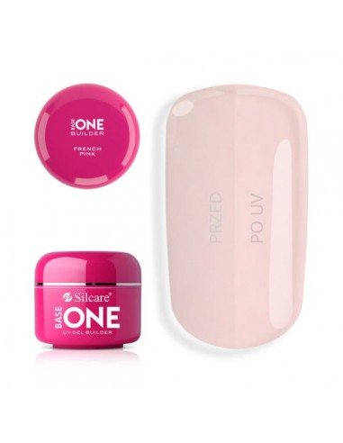 250g GEL UV  SILCARE BASE ONE ROSA VISCOSIDADE MEDIA | Virtualvantagem |