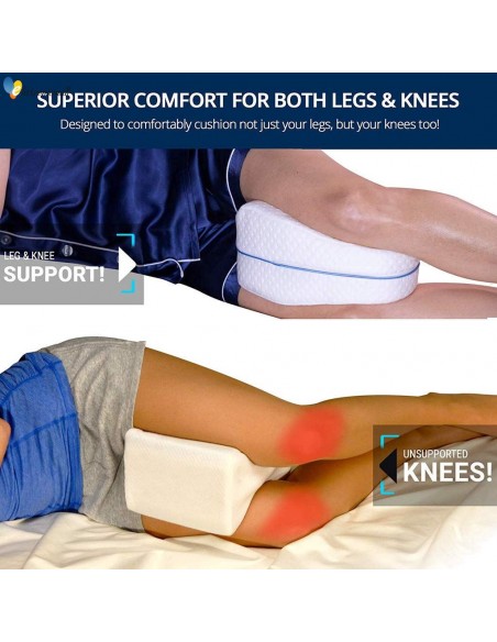 ALMOFADA PARA PERNAS TIPO COMFY PILLOW | Virtualvantagem | VRT.007.00004