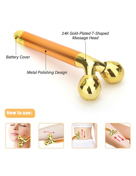 ENERGY BEAUTY BAR VIBRAÇÃO 3D RUGAS | Virtualvantagem | VRT.002.00028