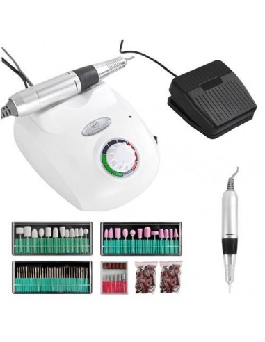 BROCA PARA UNHAS 35.000 RPM + ACESSÓRIOS | Virtualvantagem | VRT.003.00001