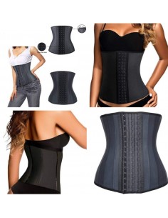 CINTA MODELADORA LATEX 9 BARBATANAS | Virtualvantagem | VRT.006.00036